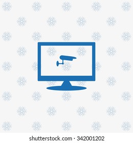 surveillance Camera. icon. vector design
