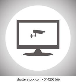 surveillance Camera. icon. vector design