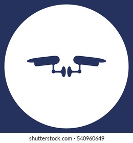 Surveillance Camera Icon Vector flat design style