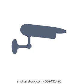 Surveillance Camera Icon Vector flat design style