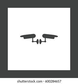 Surveillance Camera Icon Vector flat design style