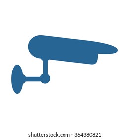 surveillance Camera icon, vector illustration. Flat design style