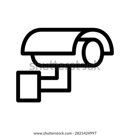 Surveillance Camera Icon Vector Symbol Design Illustration