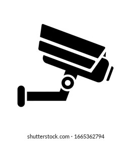 surveillance camera icon vector template