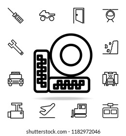 Surveillance Camera icon. web icons universal set for web and mobile