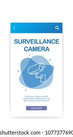SURVEILLANCE CAMERA INFOGRAPHIC