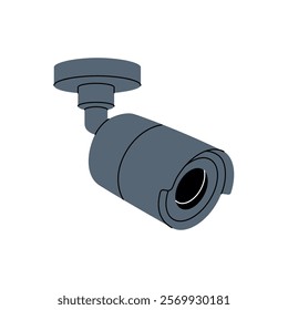 Surveillance camera. Security surveillance system. Vector illustration