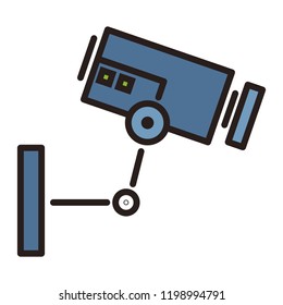 Surveillance camera symbol