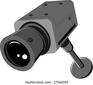 Surveillance Camera Vector