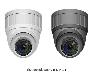 surveillance camera vector design illustration isolated on white background