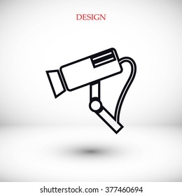 Surveillance Camera vector icon