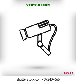 Surveillance Camera vector icon