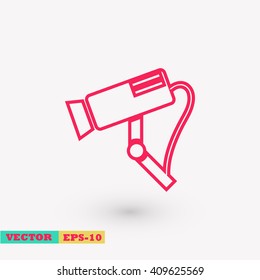 Surveillance Camera vector icon