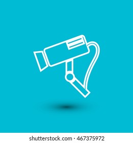 Surveillance Camera vector icon