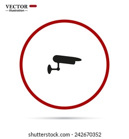 surveillance Camera, vector illustration, EPS 10
