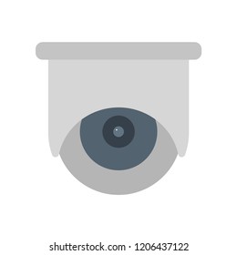 Surveillance camera. White background. Vector illustration. EPS 10.