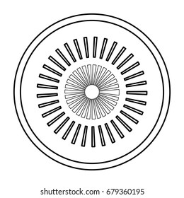 Surveillance eye symbol