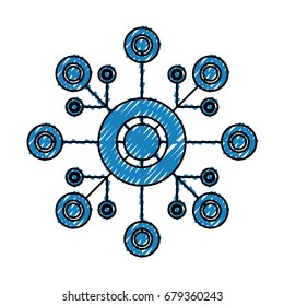 Surveillance eye symbol
