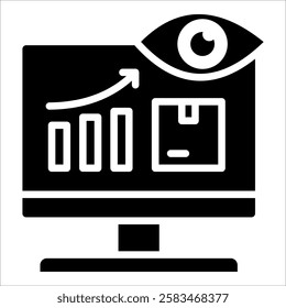 Surveillance Icon Element For Design
