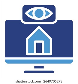 Surveillance Icon Element For Design