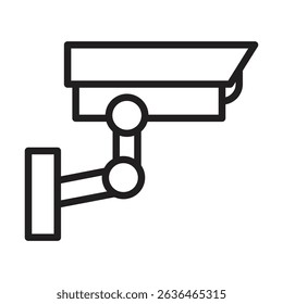 surveillance icon Thin line illustration