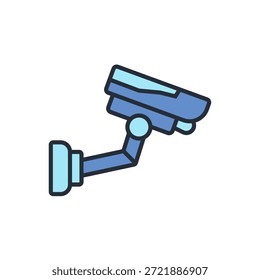 surveillance icon. vector.Editable stroke.linear style sign for use web design,logo.Symbol illustration.