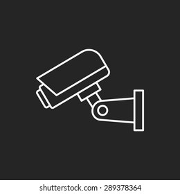 surveillance line icon