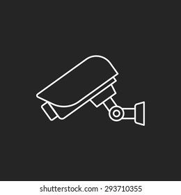 surveillance line icon