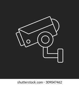 surveillance line icon