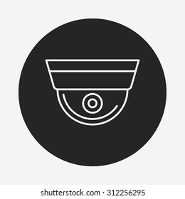 surveillance line icon