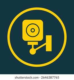 Surveillance trendy vector art design perfect amazing design colorful useful illustration.eps