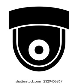 Surveillance Vector Glyph Icon For Personal And Commercial Use.
