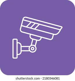Surveillance vector icon. Can be used for printing, mobile and web applications.