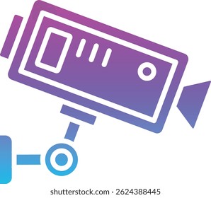 Icono de Vector de vigilancia. Se puede utilizar para aplicaciones de impresión, móviles y de Web.