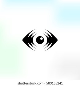 Surveillance vector logo.