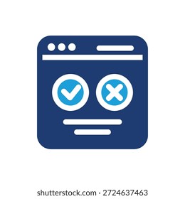 aplicativo de pesquisa ícone colorido vetor design bom para web ou aplicativo móvel