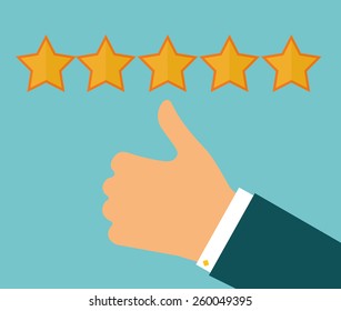 Survey design over blue background, vector illustration.