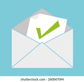 Survey design over white background, vector illustration.