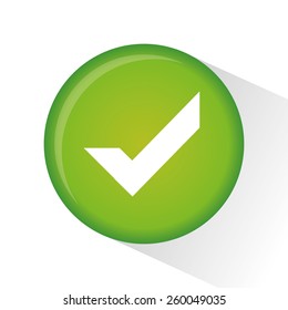 Survey design over white background, vector illustration.