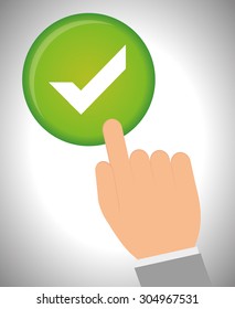 Survey digital design, vector illustration 10 eps graphic