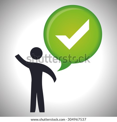 Survey digital design, vector illustration 10 eps graphic