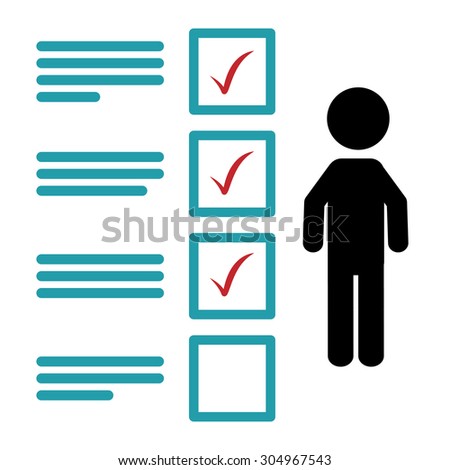 Survey digital design, vector illustration 10 eps graphic