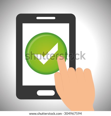 Survey digital design, vector illustration 10 eps graphic