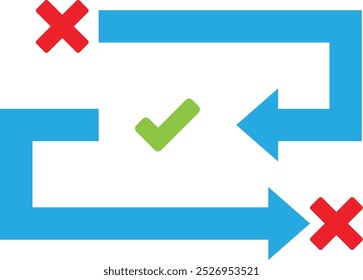 Survey Feedback Review Icon Vector Flat Illustration