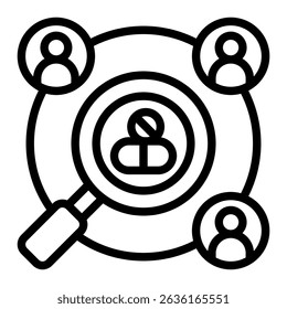 Elemento de icono de Encuesta para diseño