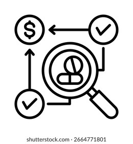 Elemento de icono de Encuesta para el diseño