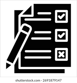Elemento de icono de Encuesta para diseño