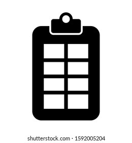 survey icon isolated sign symbol vector illustration - high quality black style vector icons
