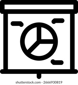 survey icon. Thin Linear Style Design Isolated On White Background