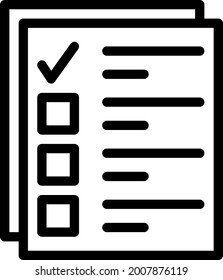 survey icon vector design illustration (marketing growth icon set )